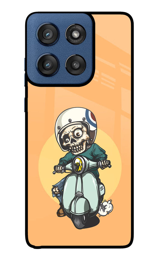 Undead Biker Moto Edge 60 Stylus Back Cover