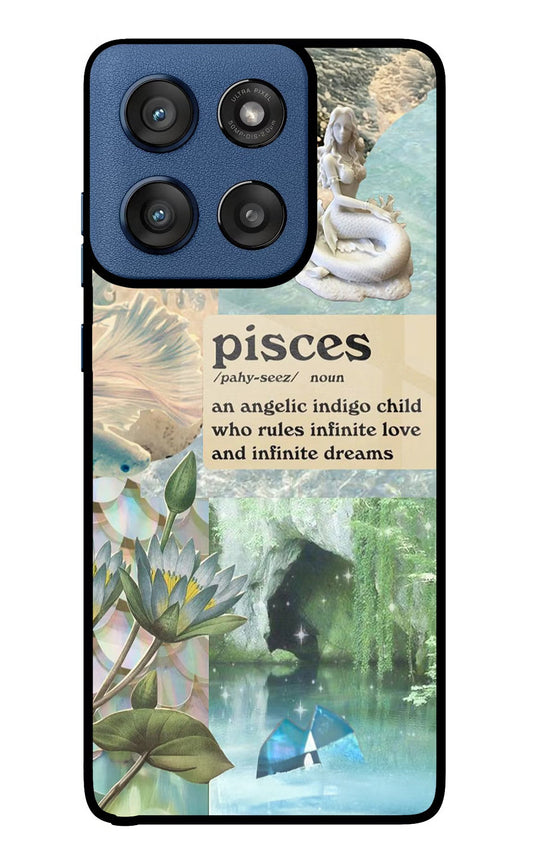 Pisces Zodiac Moto Edge 60 Stylus Glass Case