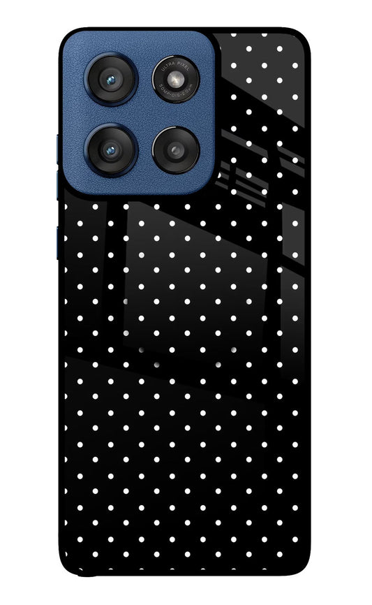 White Dots Moto Edge 60 Stylus Pop Case