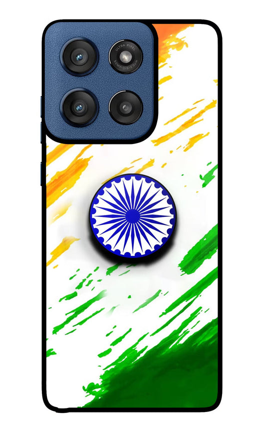 Indian Flag Ashoka Chakra Moto Edge 60 Stylus Pop Case