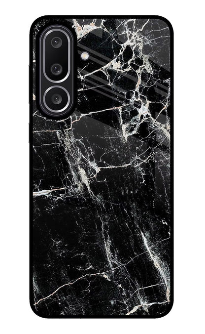 Black Marble Texture Samsung M56 5G Back Cover