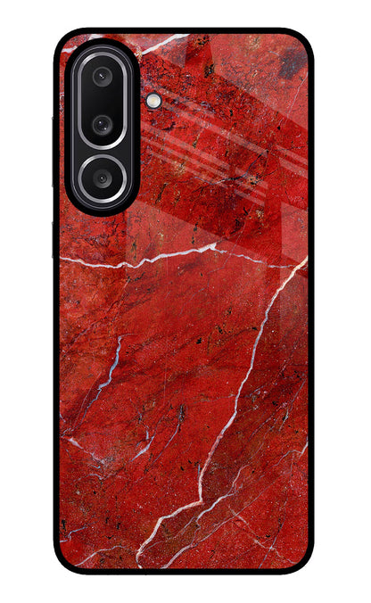 Red Marble Design Samsung M56 5G Back Cover