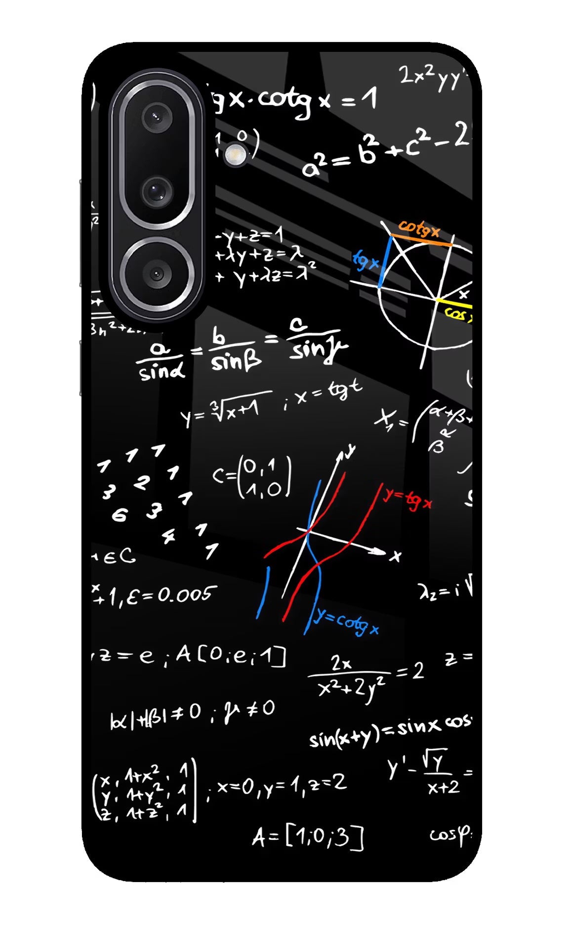 Mathematics Formula Samsung M56 5G Back Cover