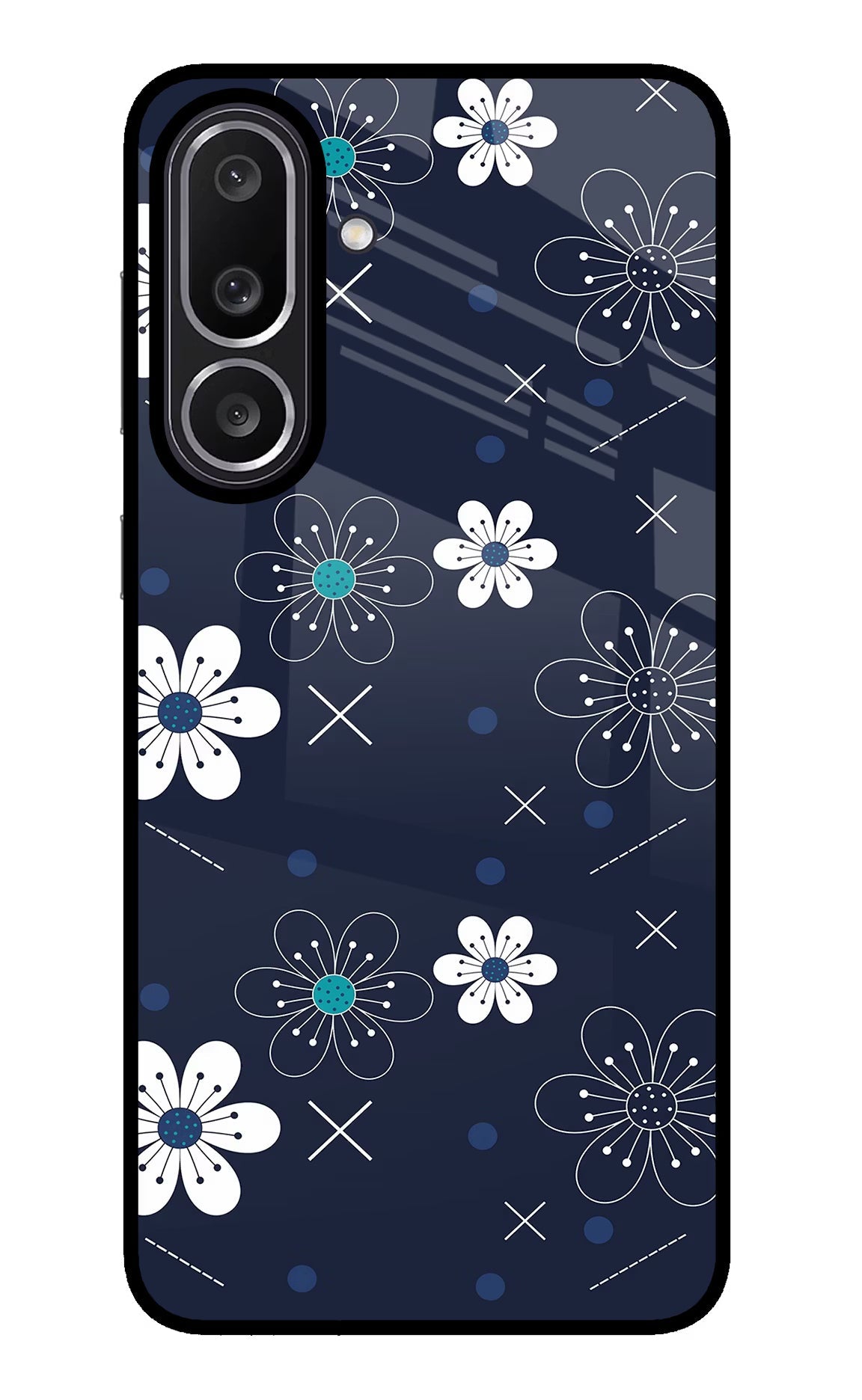 Flowers Samsung M56 5G Back Cover