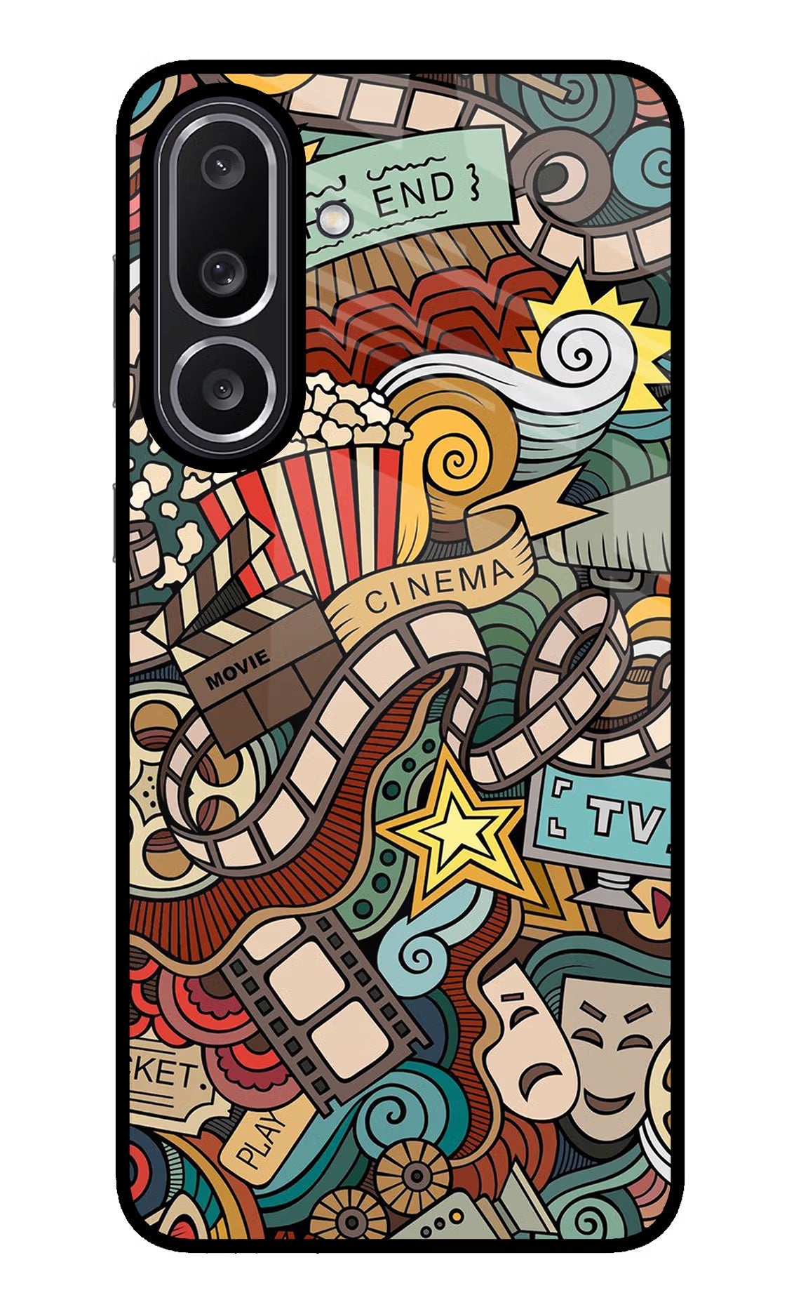 Cinema Abstract Samsung M56 5G Back Cover