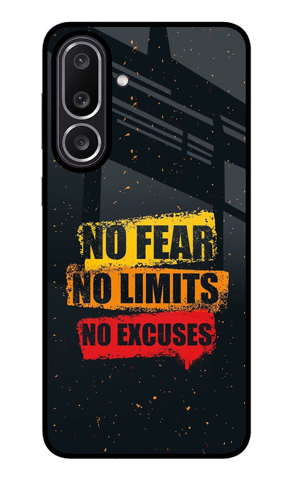 No Fear No Limits No Excuse Samsung M56 5G Back Cover