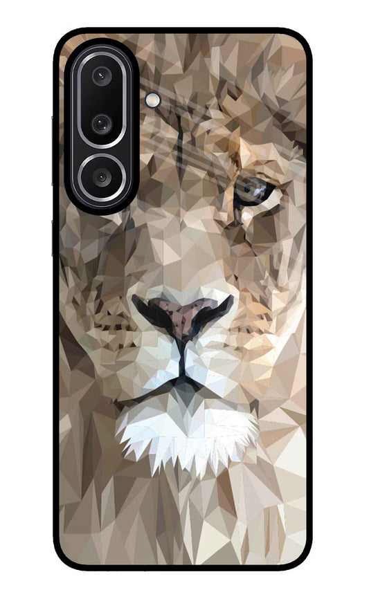 Lion Art Samsung M56 5G Glass Case