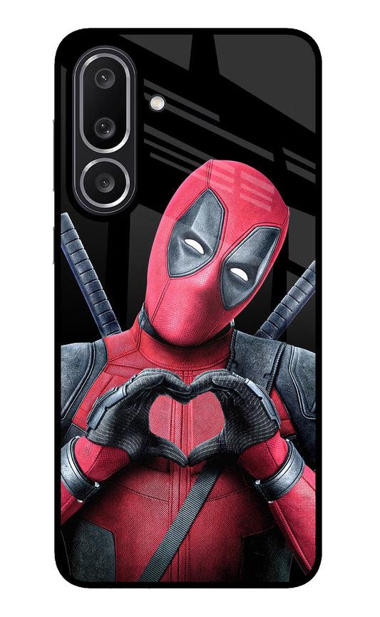Deadpool Samsung M56 5G Glass Case