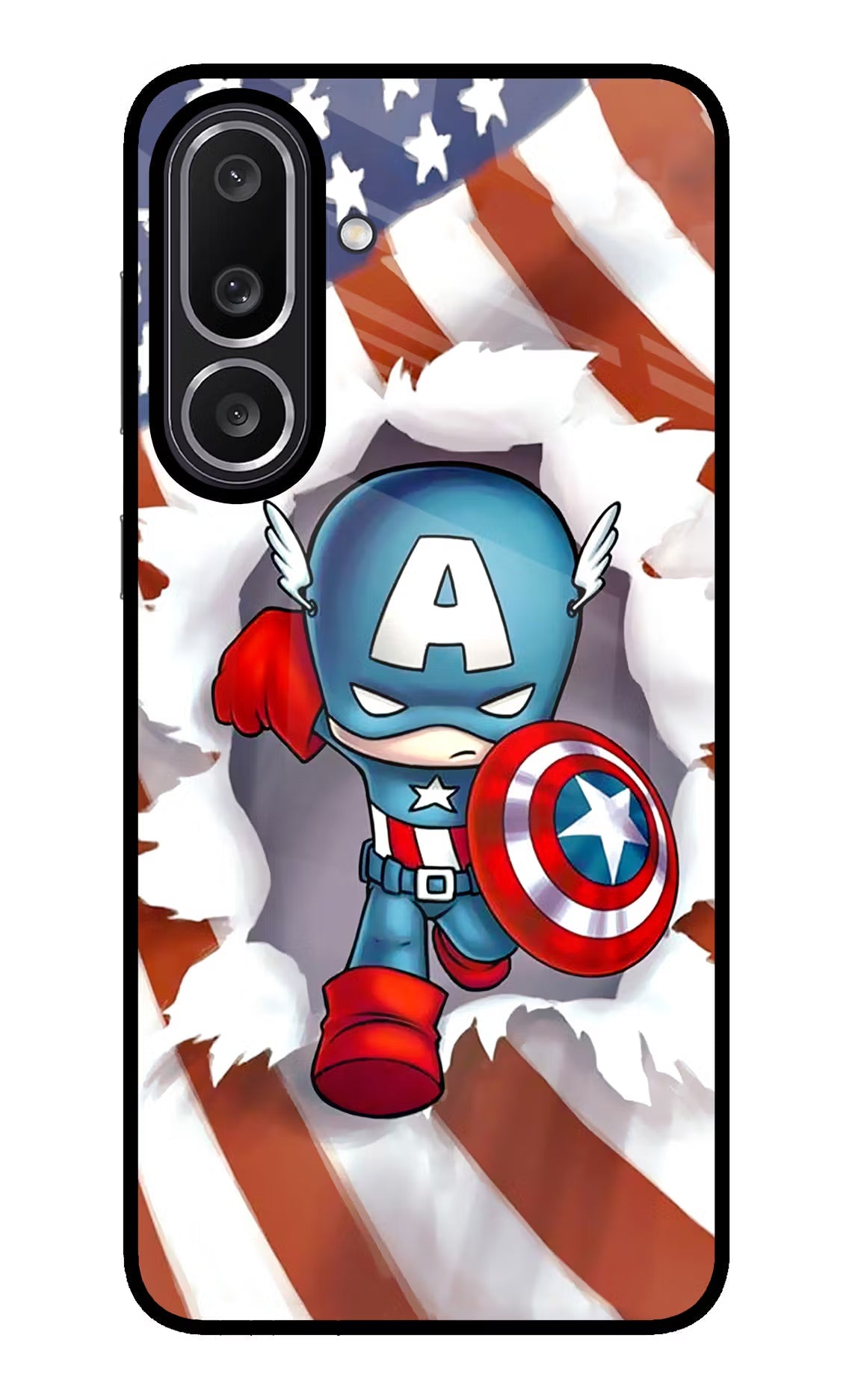Captain America Samsung M56 5G Back Cover