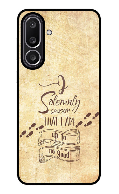 I Solemnly swear that i up to no good Samsung M56 5G Back Cover