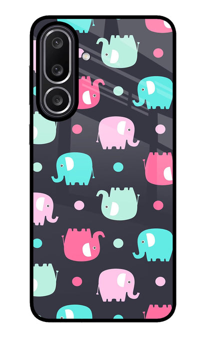 Elephants Samsung M56 5G Back Cover