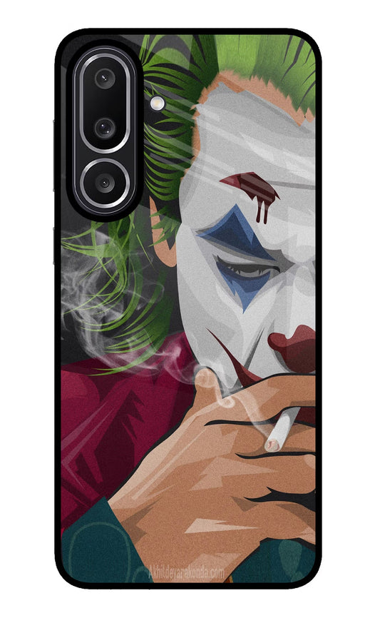 Joker Smoking Samsung M56 5G Glass Case