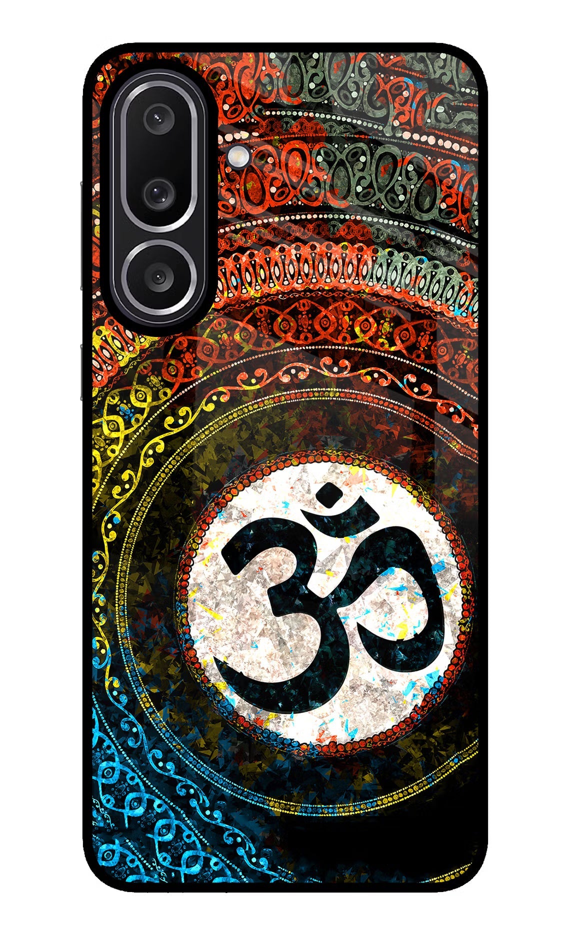 Om Cultural Samsung M56 5G Glass Case