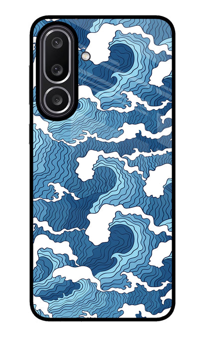 Blue Waves Samsung M56 5G Back Cover