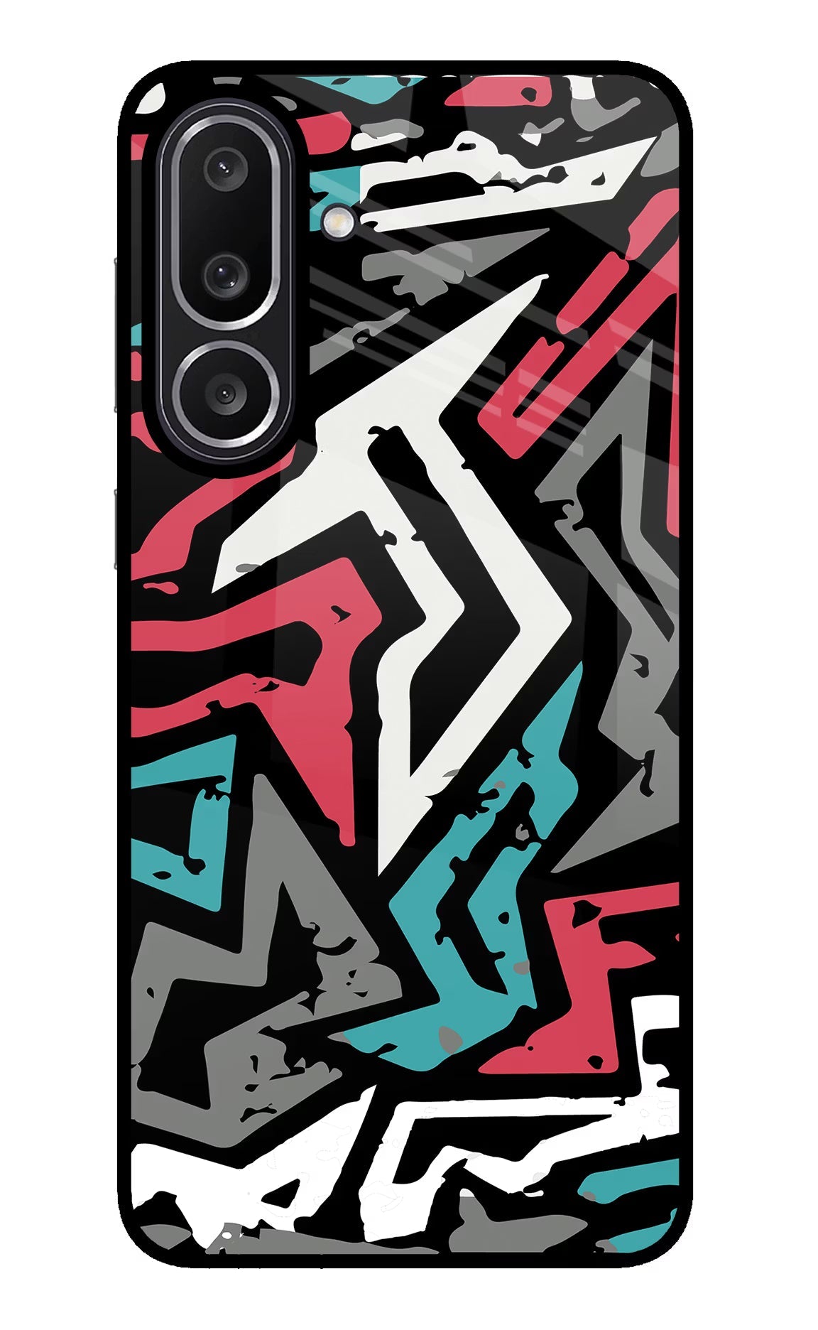 Geometric Graffiti Samsung M56 5G Back Cover