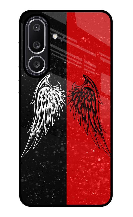 Wings Samsung M56 5G Glass Case