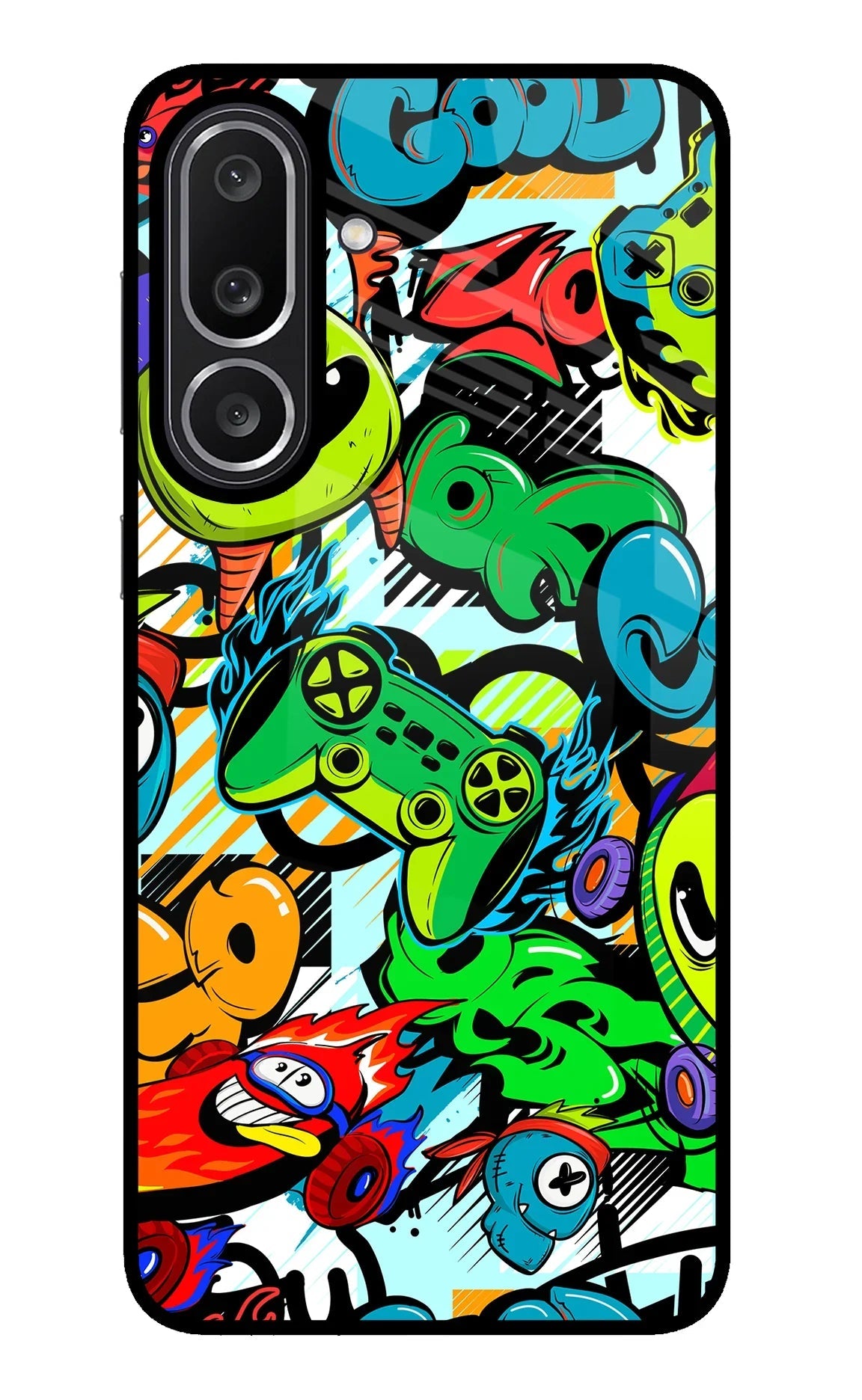 Game Doodle Samsung M56 5G Back Cover