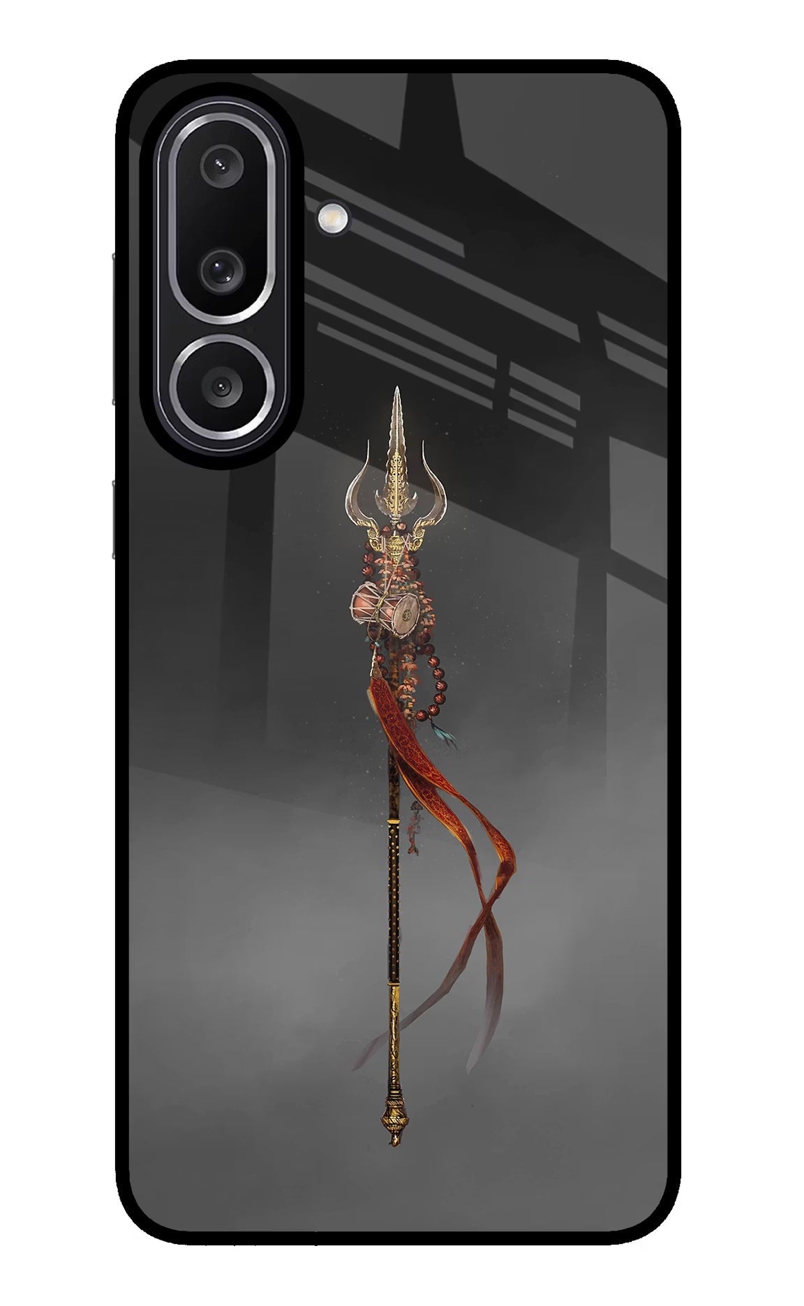 Shiv Trishul Samsung M56 5G Glass Case