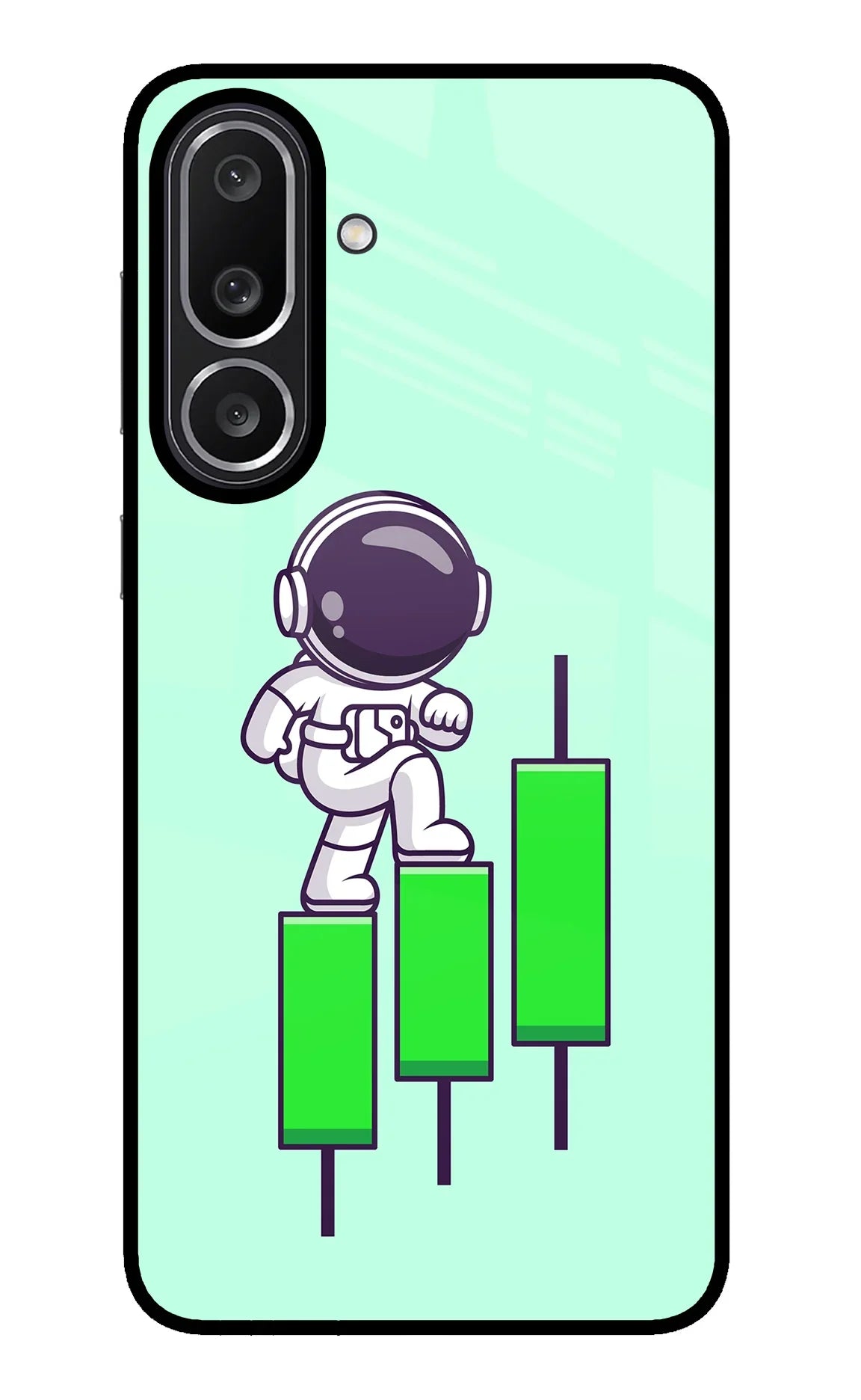 Astronaut Trader Samsung M56 5G Back Cover
