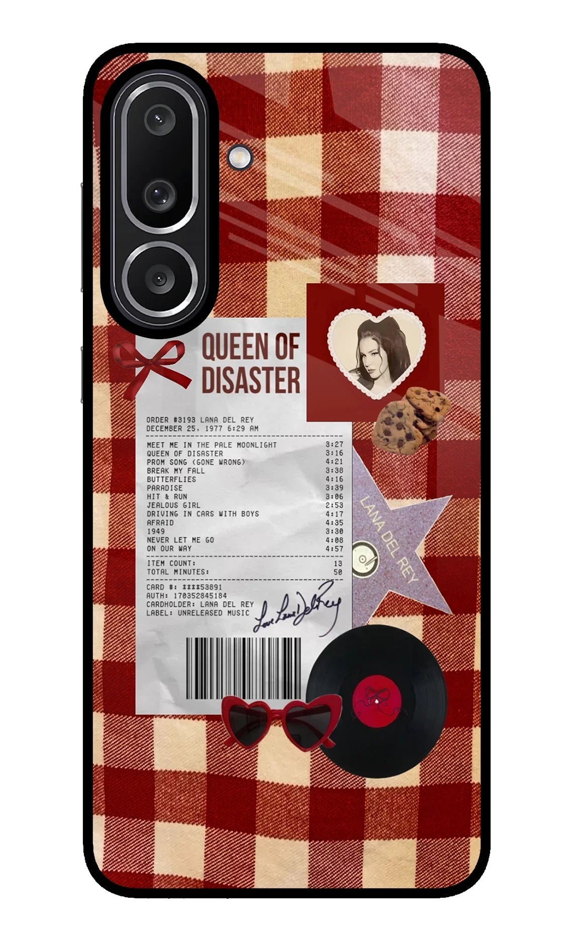 Queen of Disaster Samsung M56 5G Back Cover