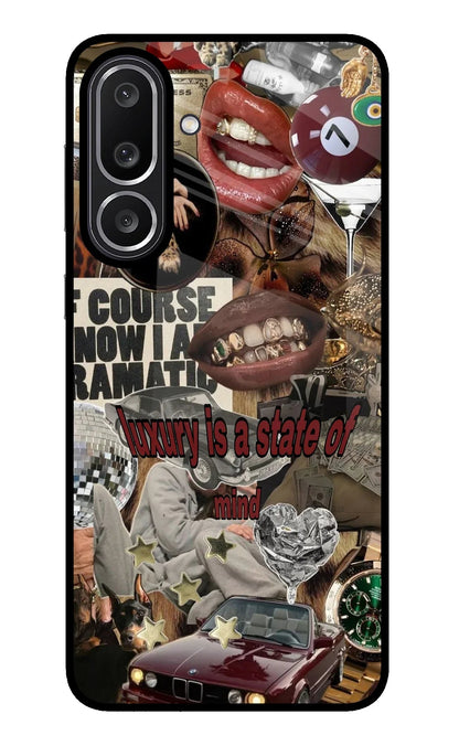 Luxury Samsung M56 5G Back Cover