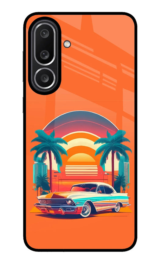 Palm Drive 80s Samsung M56 5G Back Cover