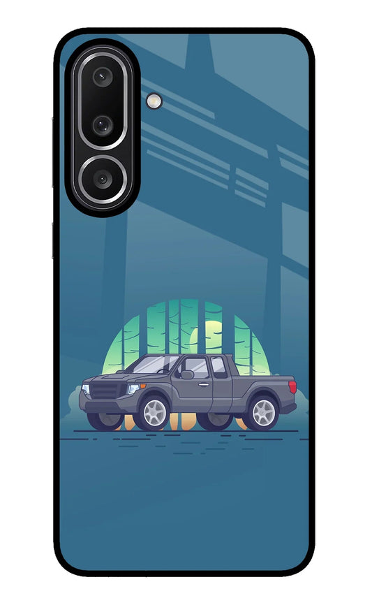 Retro Garage Vibe Samsung M56 5G Back Cover