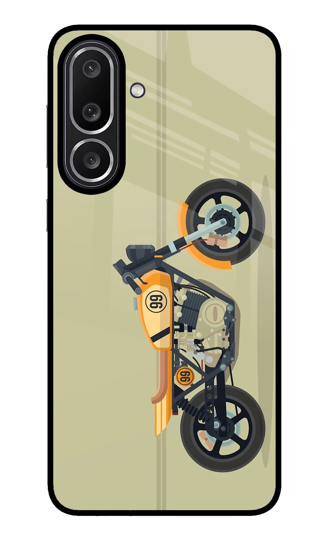 Vertical Speedster Samsung M56 5G Back Cover