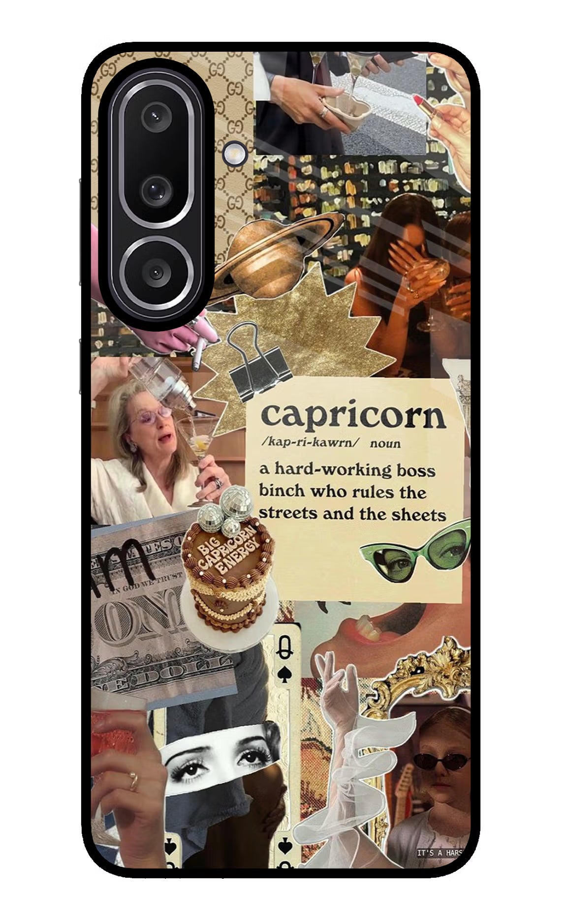 Capricorn Zodiac Samsung M56 5G Back Cover