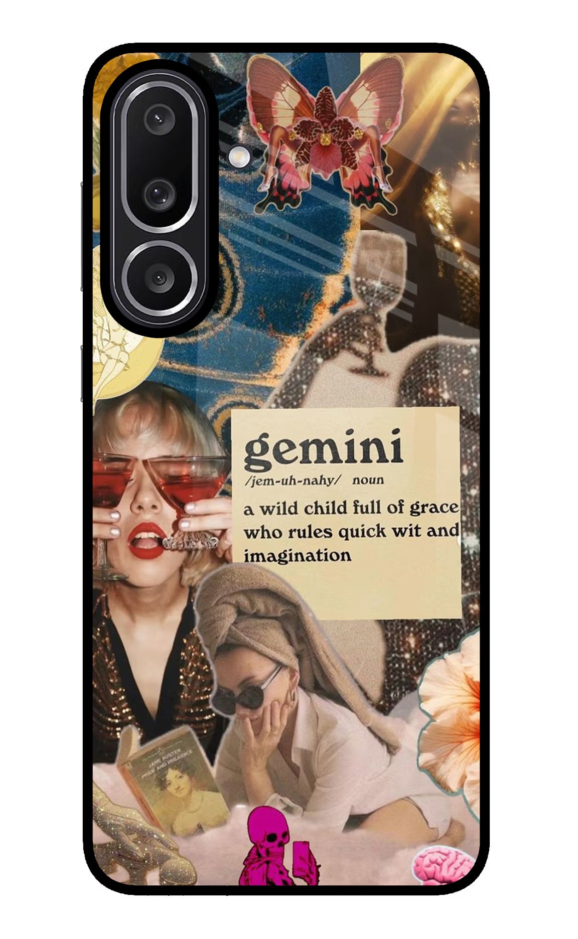 Gemini Zodiac Samsung M56 5G Back Cover