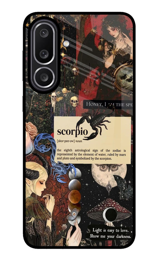 Scorpio Zodiac Samsung M56 5G Glass Case