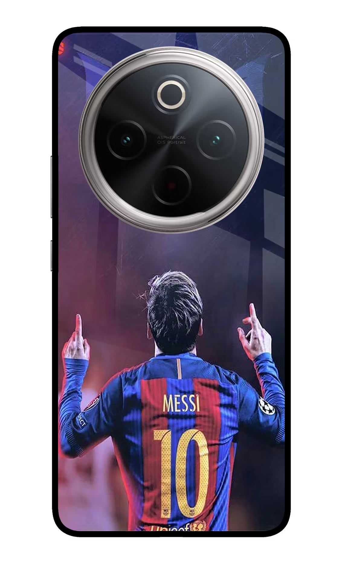 Messi Vivo T4 5G Glass Case