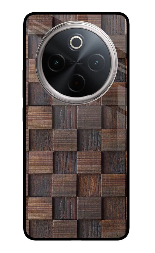 Wooden Cube Design Vivo T4 5G Back Cover