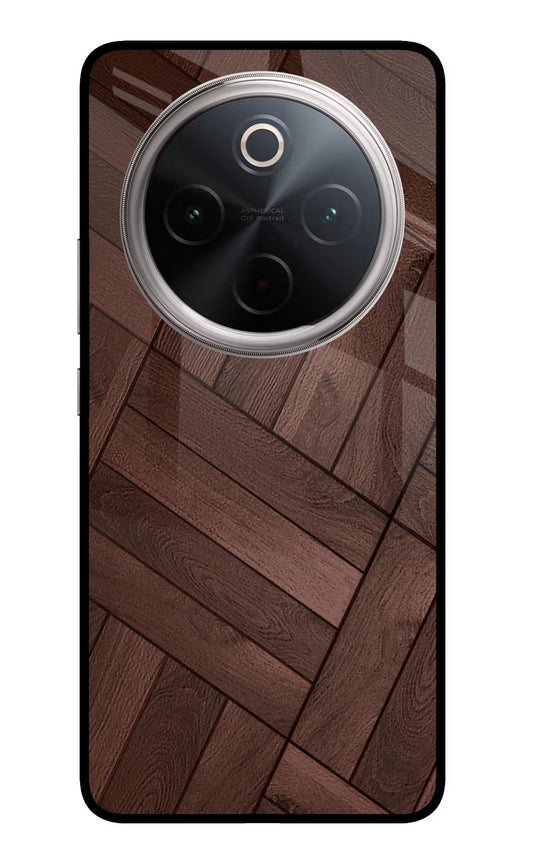 Wooden Texture Design Vivo T4 5G Glass Case