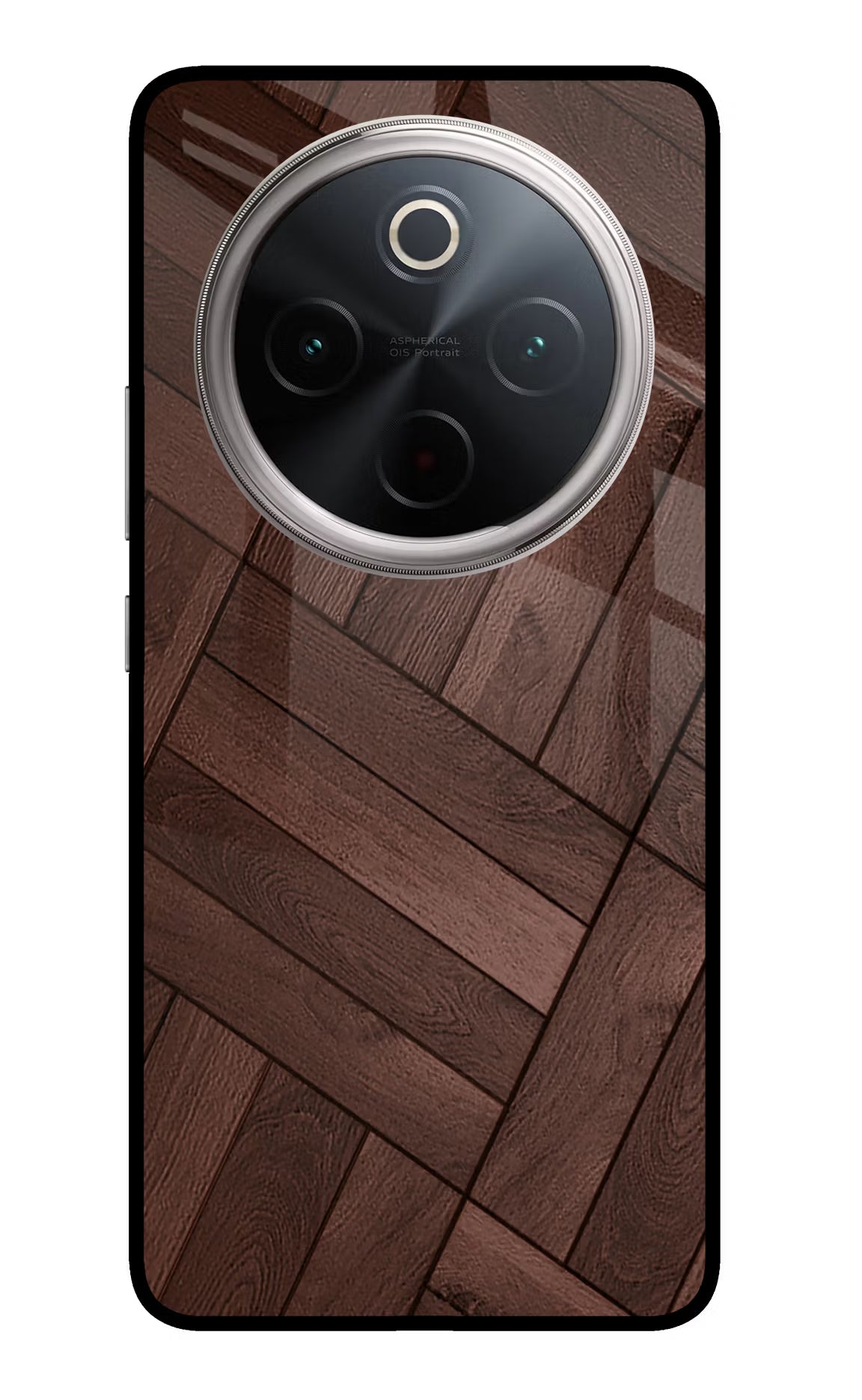 Wooden Texture Design Vivo T4 5G Back Cover