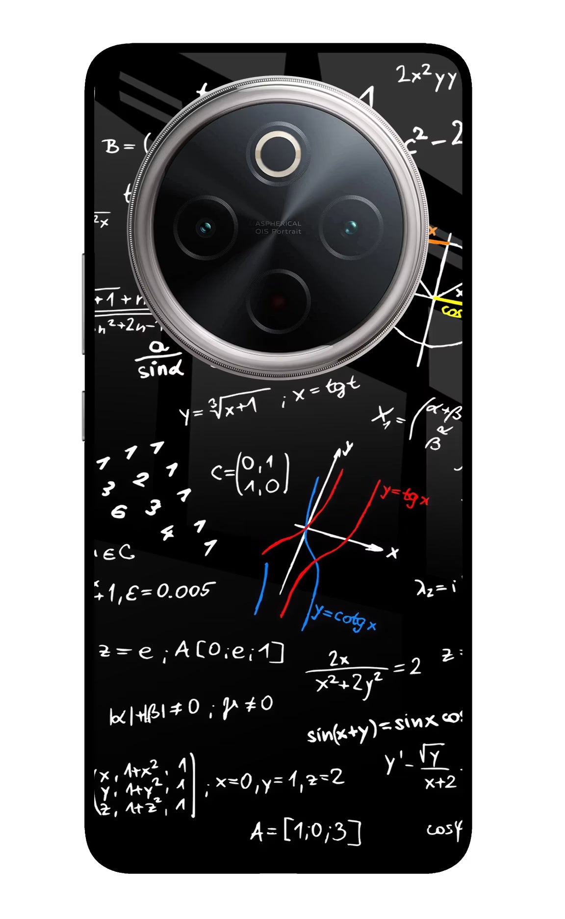 Mathematics Formula Vivo T4 5G Glass Case
