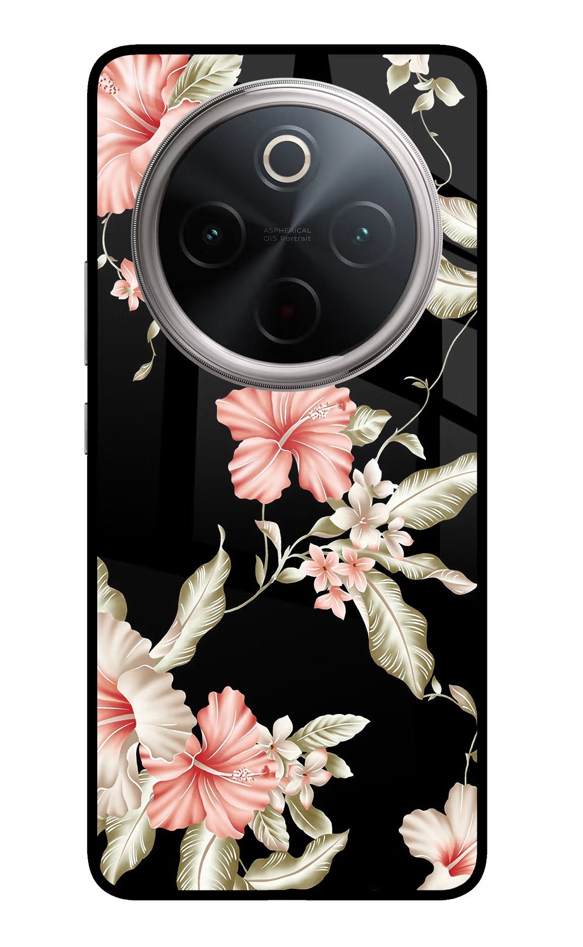 Flowers Vivo T4 5G Glass Case