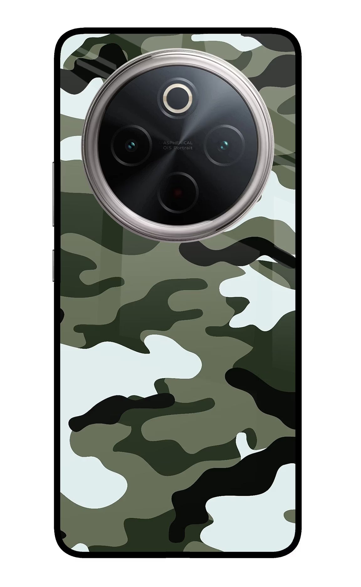 Camouflage Vivo T4 5G Glass Case