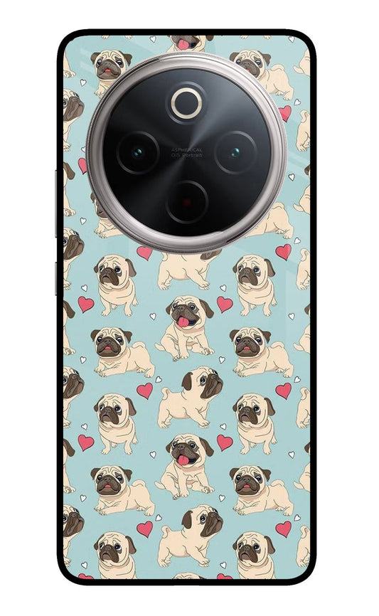 Pug Dog Vivo T4 5G Glass Case