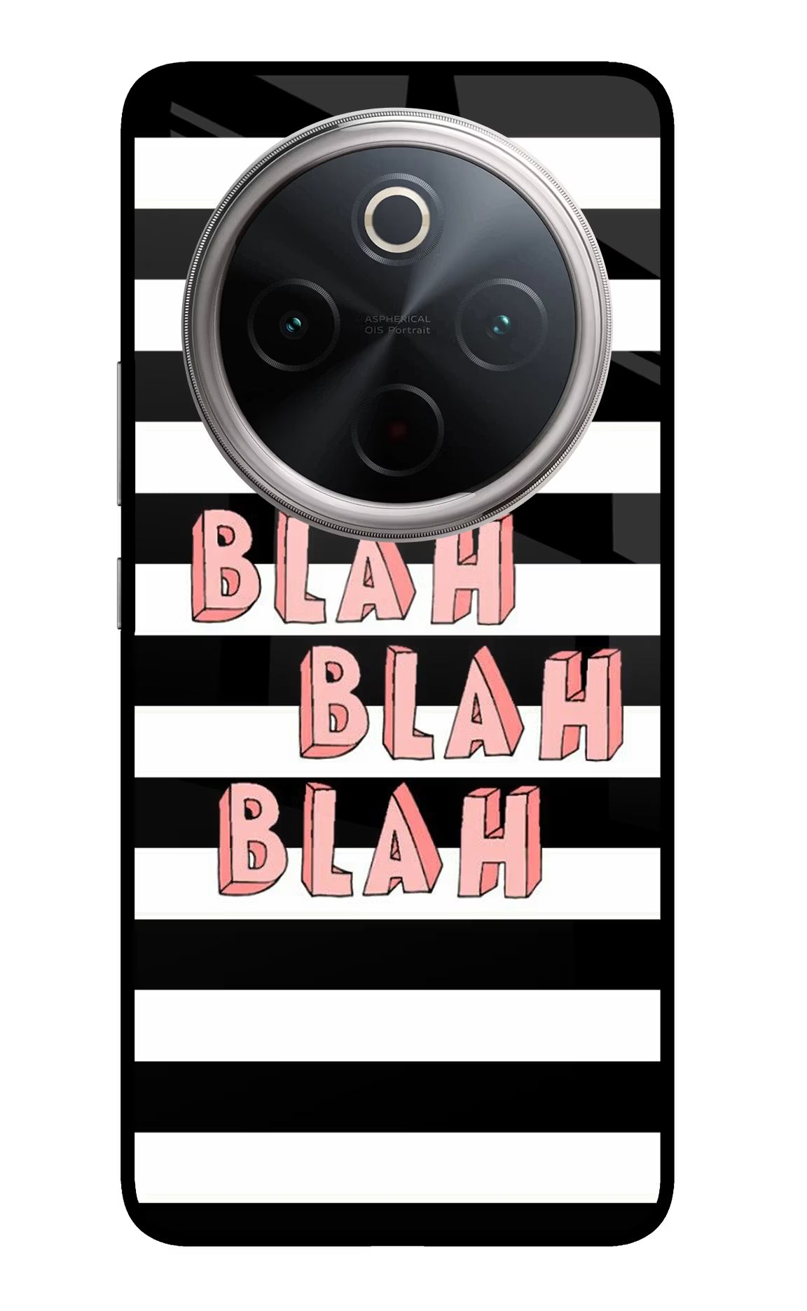 Blah Blah Blah Vivo T4 5G Glass Case