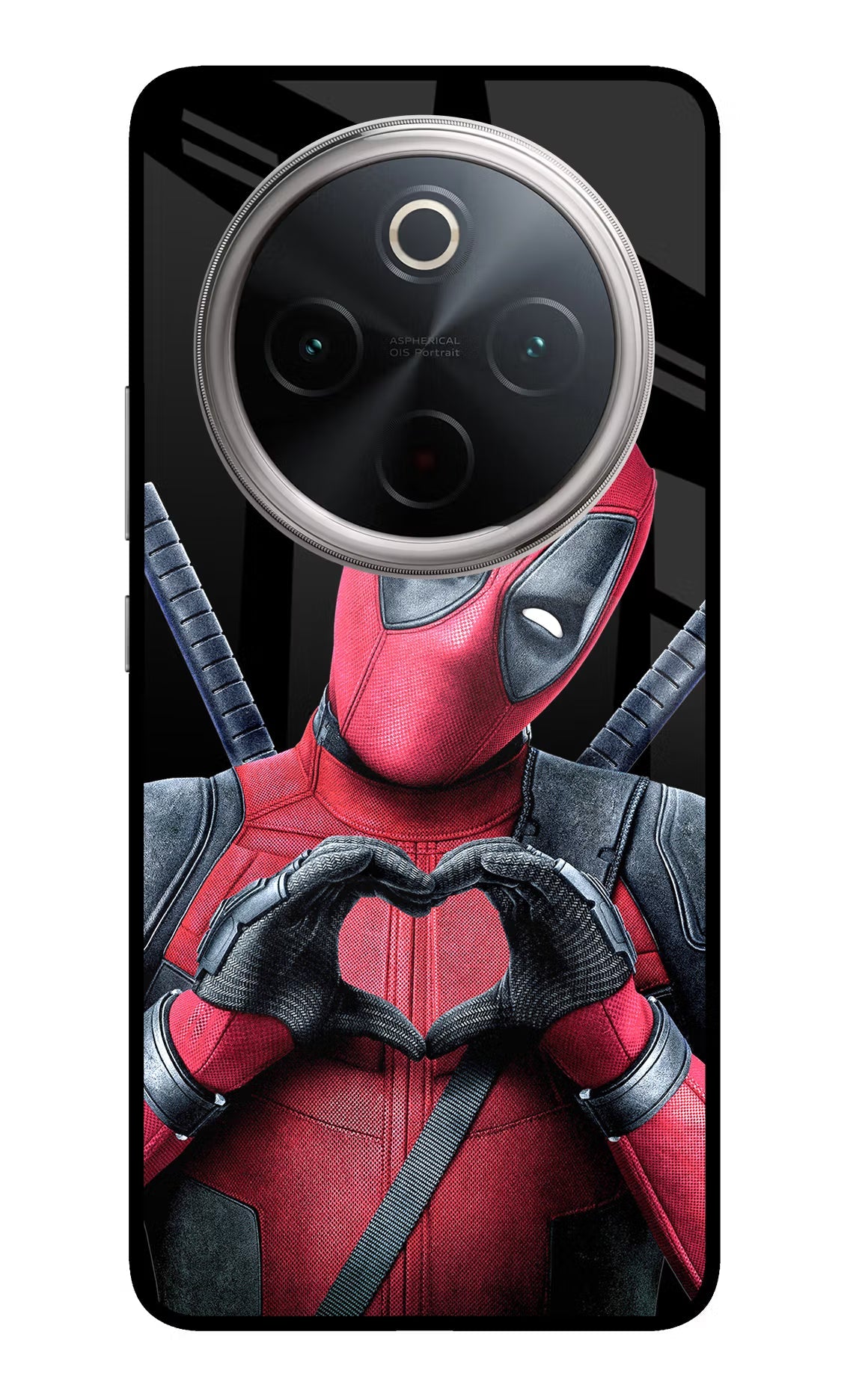 Deadpool Vivo T4 5G Glass Case
