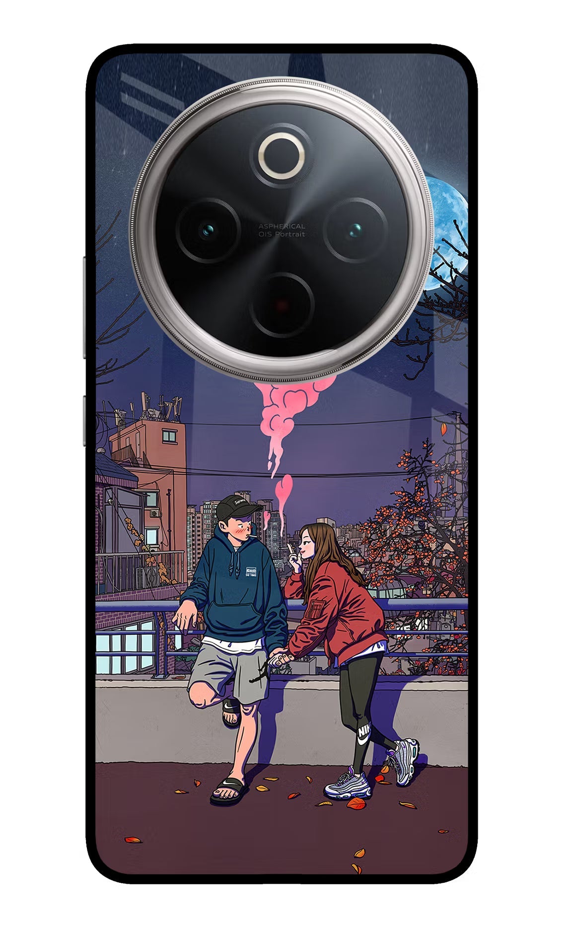 Chilling Couple Vivo T4 5G Glass Case