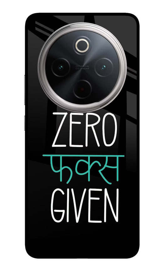 Zero Fucks Given Vivo T4 5G Back Cover