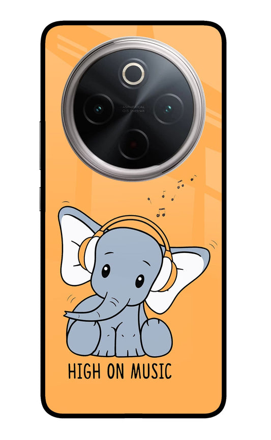 High On Music Vivo T4 5G Glass Case