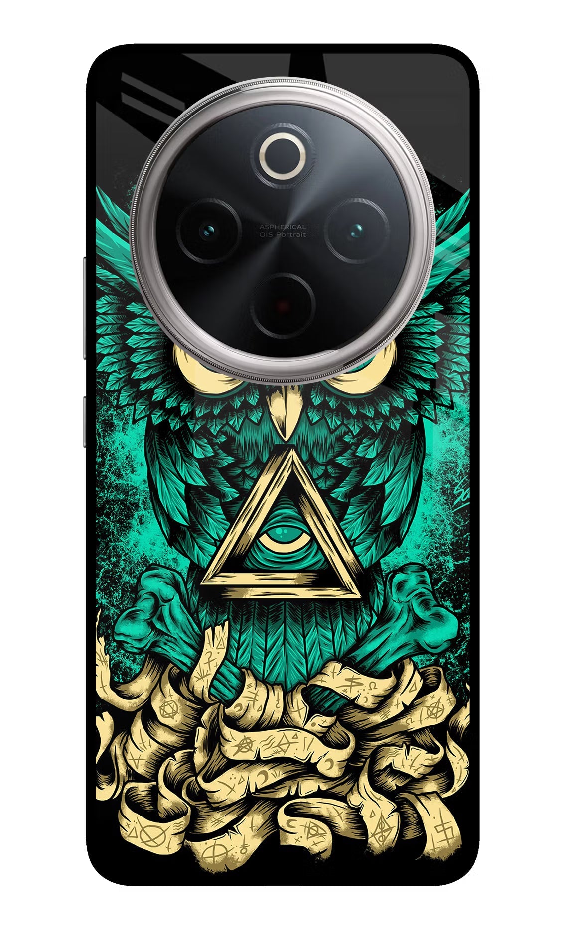 Green Owl Vivo T4 5G Back Cover