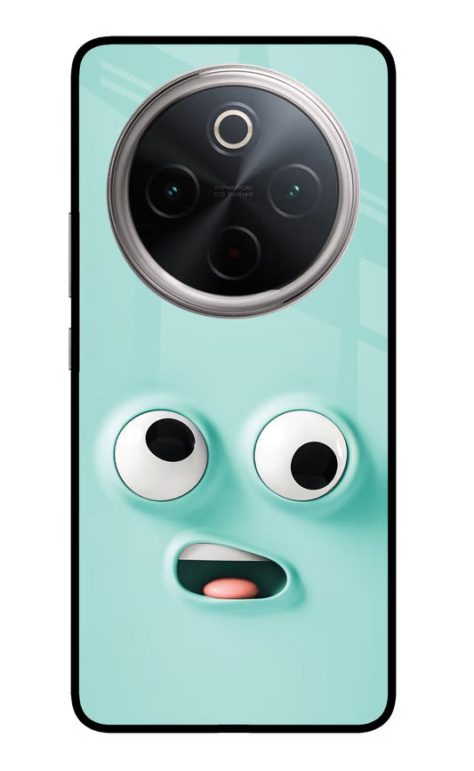 Funny Cartoon Vivo T4 5G Glass Case