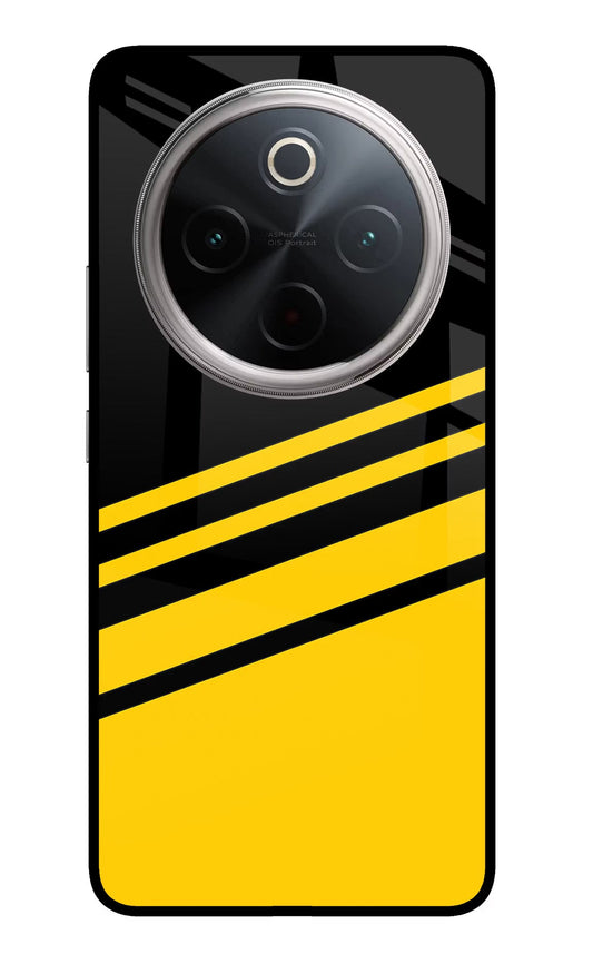 Yellow Shades Vivo T4 5G Glass Case