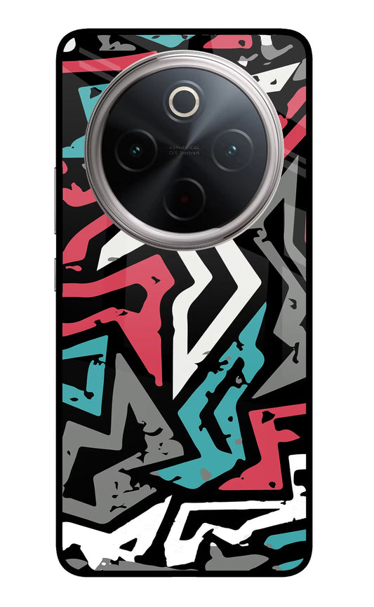 Geometric Graffiti Vivo T4 5G Glass Case