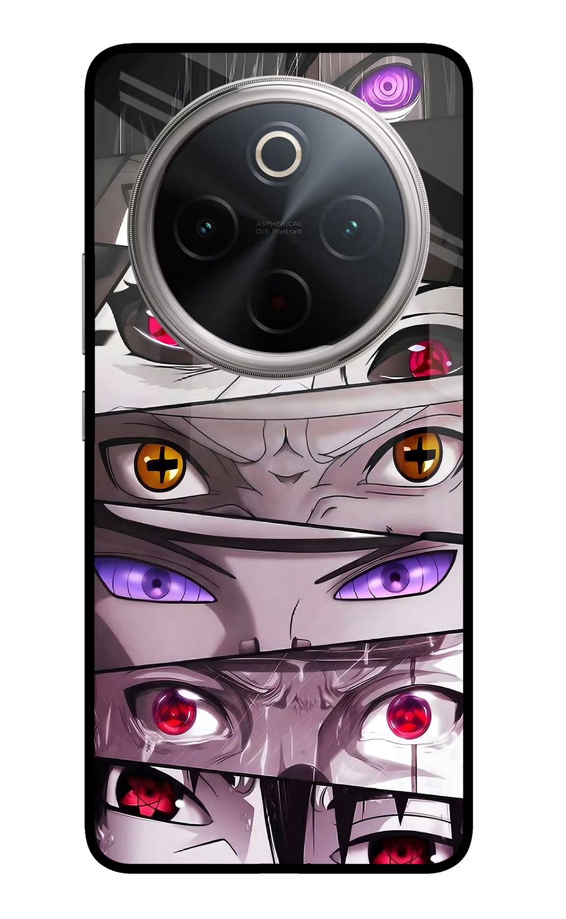 Naruto Anime Vivo T4 5G Glass Case