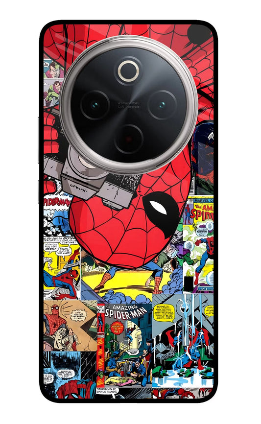 Spider Man Vivo T4 5G Glass Case